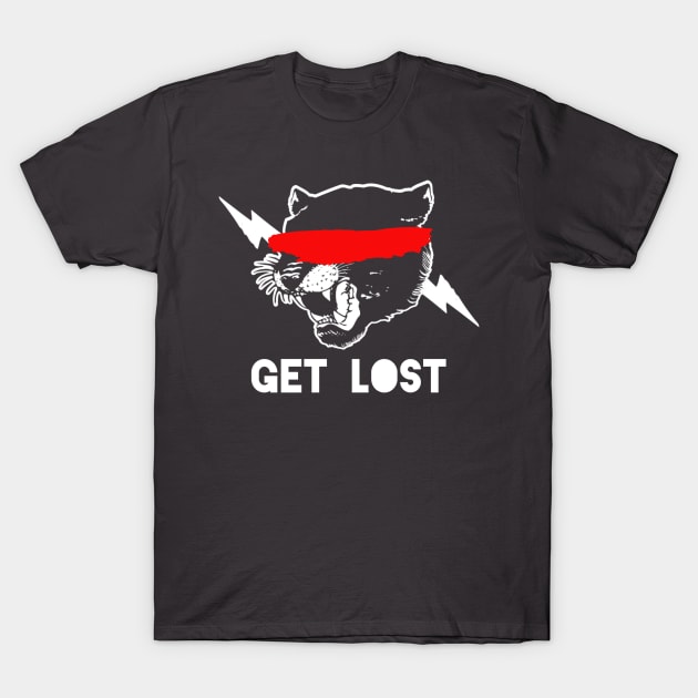 Get Lost T-Shirt by poltergyst